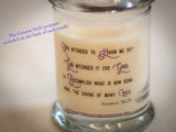 Grace and Glow: The Genesis 50:20 Scented Soy Candle Collection