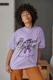 Domestic Violence Awareness Tee (Available in Grey and Purple)