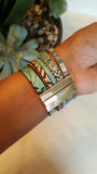 The Genesis 50:20 Collection: Divine Magnetism Boho Chic Leather Wrap Bracelets