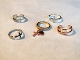 Adjustable Faith: Cross Rings Collection