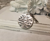Self-Empowerment Key: Happiness Quote Necklace