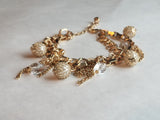 The Genesis 50:20 Collection: Golden Symphony Multi-layer Charm Bracelet (Various Styles)