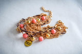 Saving Grace Collection: Bracelet- Bohemia Style Gold Plated Multi-Layer Beaded
