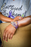 Strength in Strands: Leather Awareness Bracelet
