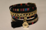 The Genesis 50:20 Collection: Divine Magnetism Boho Chic Leather Wrap Bracelets