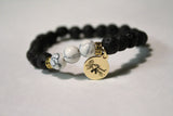 The Genesis 50:20 Grace Collection: Aromatherapy Lava Stone & Mala Bead Bracelet