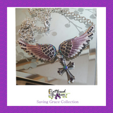 Divine Resilience: Wing and a Prayer Necklace