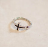 Adjustable Faith: Cross Rings Collection