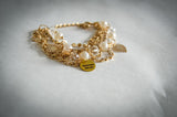 The Genesis 50:20 Collection: Golden Symphony Multi-layer Charm Bracelet (Various Styles)